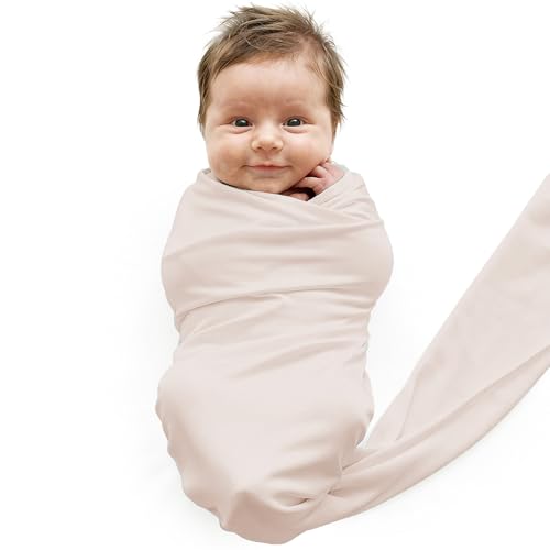 Caden Lane Review: Soft, Stylish Baby Essentials Every Parent Needs 7 Caden Lane Baby Swaddle & Receiving Blanket, Soft, Breathable & Temperature-Regulating Bamboo Viscose Fabric for Swaddling Newborns, Gender Neutral Infant Blanket for Boys & Girls, Pale Pink